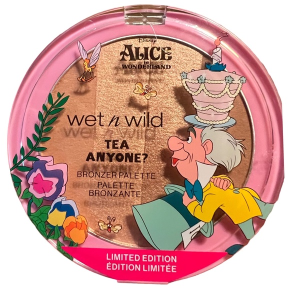 Disney Alice In Wonderland Wet & Wild Tea Anyone? Eye & Face Bronzer Palette Set - Picture 4 of 11